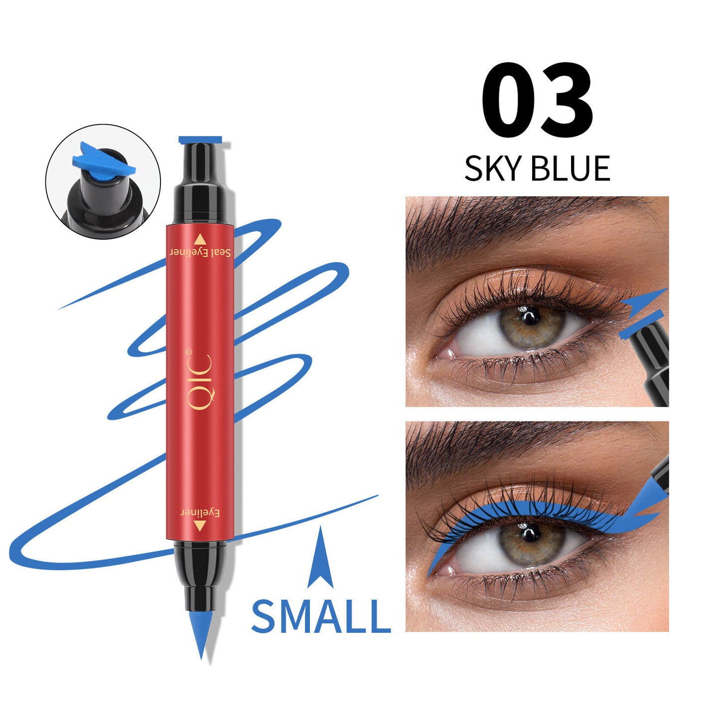 Double-Headed Waterproof Liner