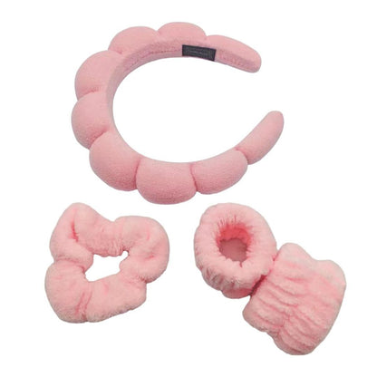 Head Buckle, Bracelet, Hair Ring, Four-piece Powder